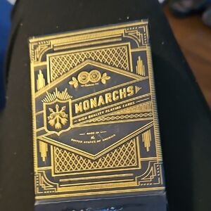 Black and Gold Playing Cards